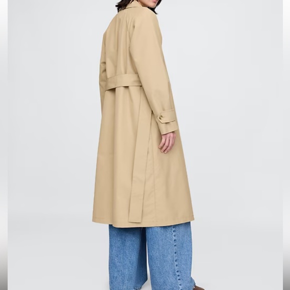 GAP Icon Trench Coat Classic Khaki Tan - Picture 3 of 16